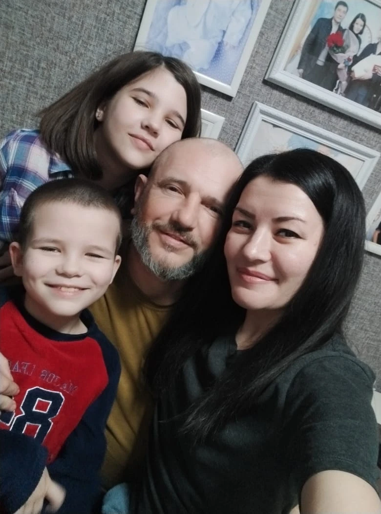 Олександр і Маргарита з дітьми 
